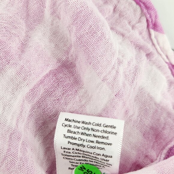 Terra & Sky Ruffle Tank Top Womens Plus Size 2X Pink White Pink Gingham Preppy - Picture 10 of 12